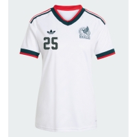 Mexiko Roberto Alvarado #25 Bortatröja Dam VM 2026 Kortärmad